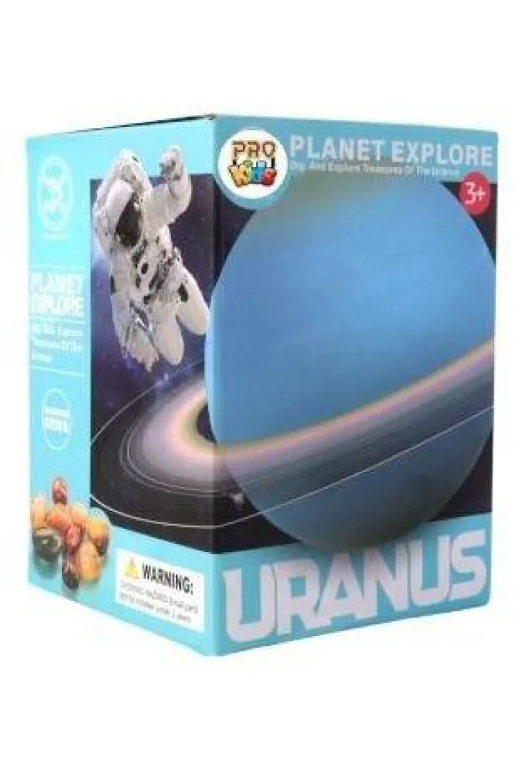 Wykopaliska minerałów planeta Uran