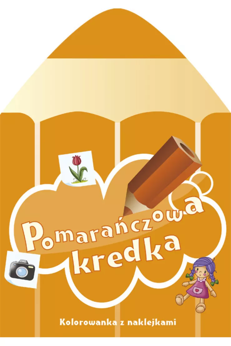 Pomarańczowa kredka
