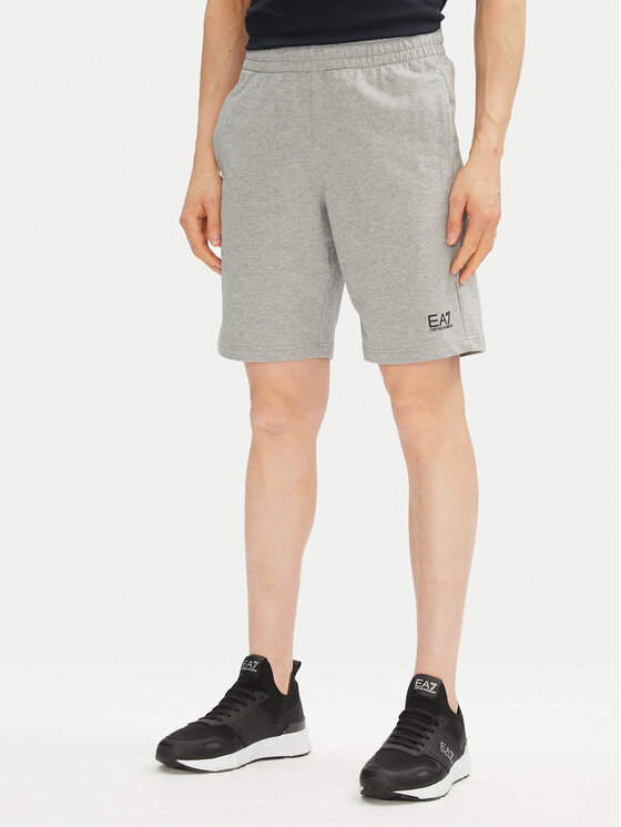 EA7 Emporio Armani Szorty sportowe 8NPS65 PJVRZ 3905 Szary