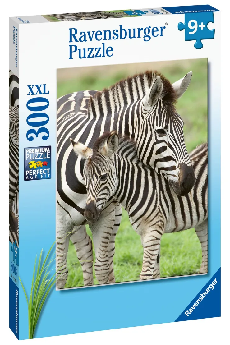 Puzzle 300 el. XXL Zebry