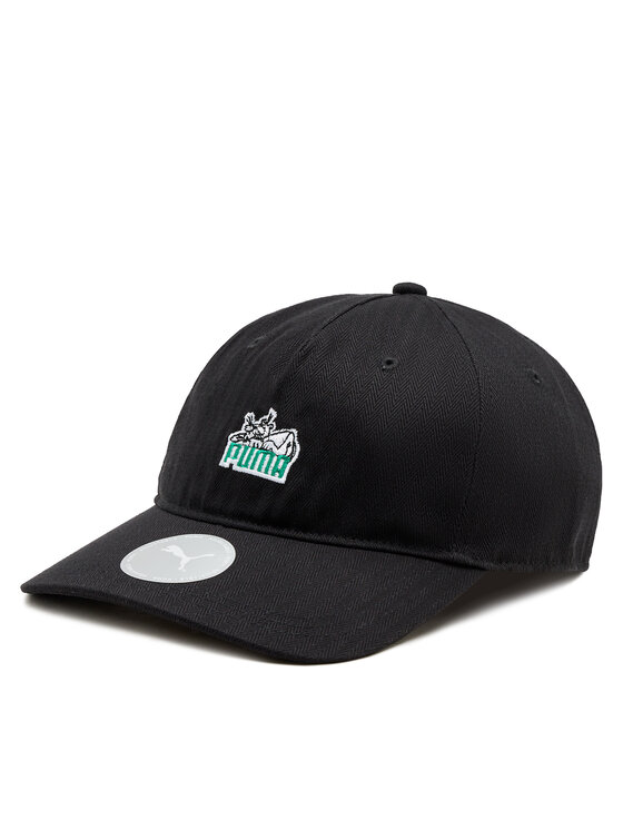 Puma Czapka z daszkiem Skate Relaxed 025131 Czarny