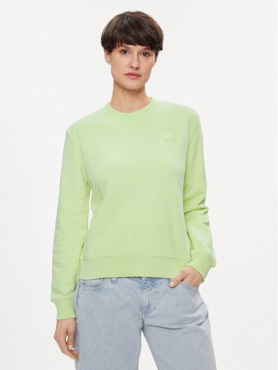 Calvin Klein Jeans Bluza Embro Badge J20J223085 Żółty Regular Fit