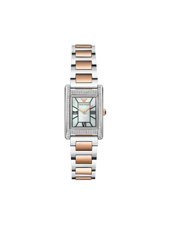 Emporio Armani Zegarek Genni AR11626 Srebrny
