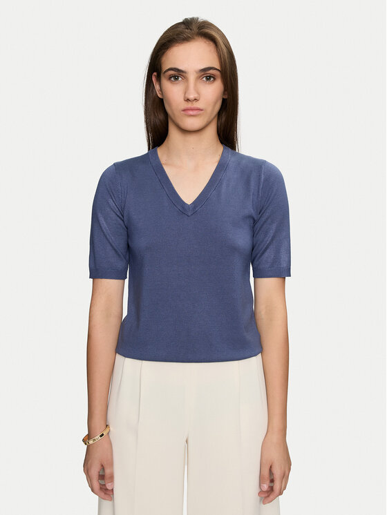 Kaffe Sweter Lizza 10508412 Niebieski Regular Fit
