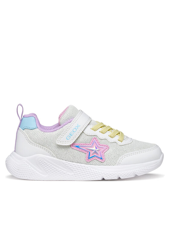 Geox Sneakersy J Sprintye Girl J55FWA 0AS54 C0653 D Biały