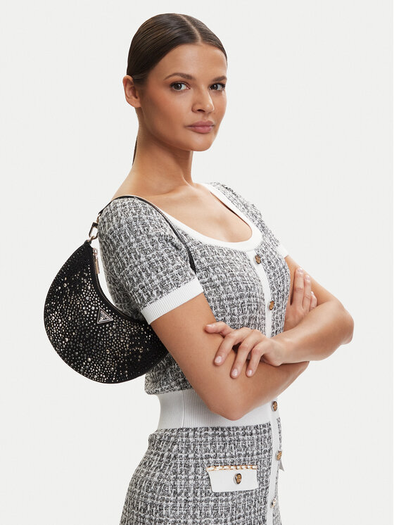 Guess Torebka Tasmin Mini HWEG99 31720 Czarny