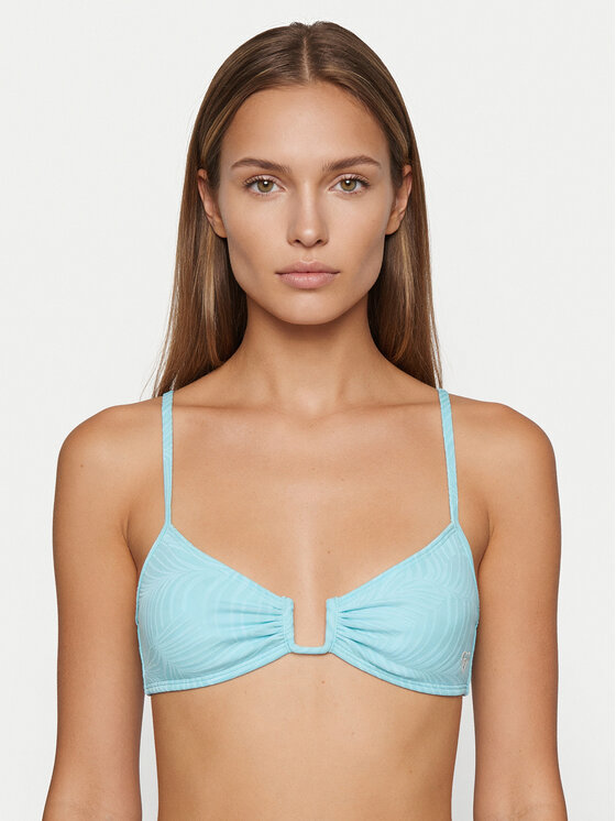 Roxy Góra od bikini Palm Dreams ERJX305668 Niebieski jasny