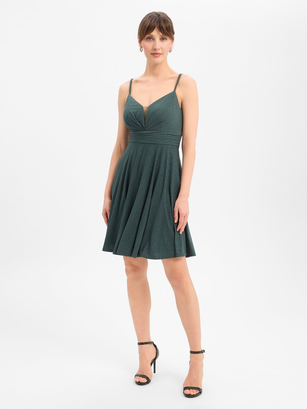 Marie Lund Damska sukienka koktajlowa Kobiety zielony, 32