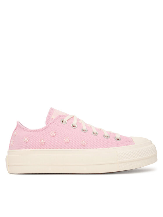 Converse Trampki Chuck Taylor All Star Lift Platform Beads A16108C Różowy