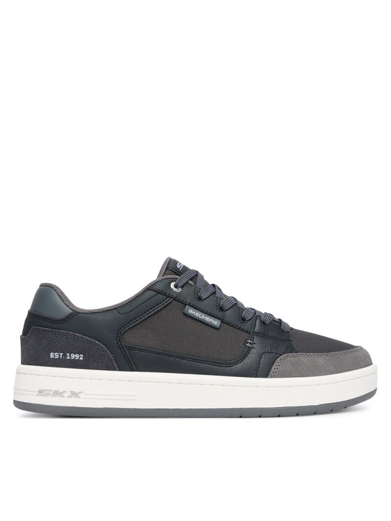 Skechers Sneakersy League Imperion 254073/BKGY Czarny