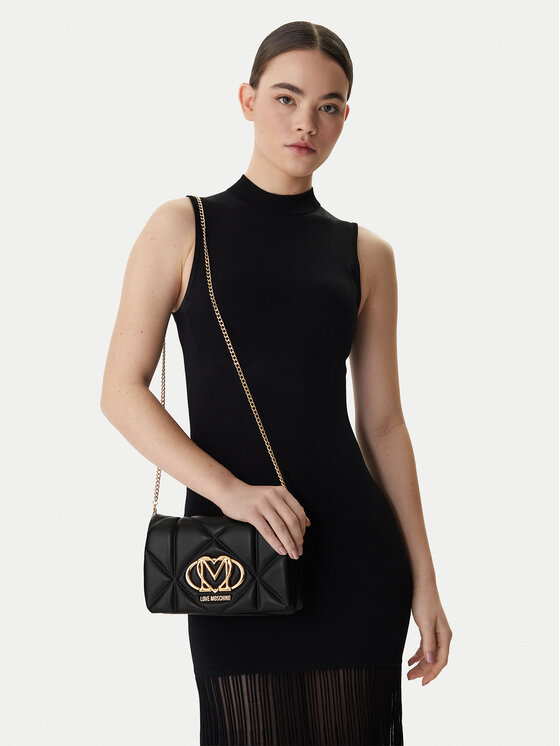 LOVE MOSCHINO Torebka JC4043PP1OLC0000 Czarny