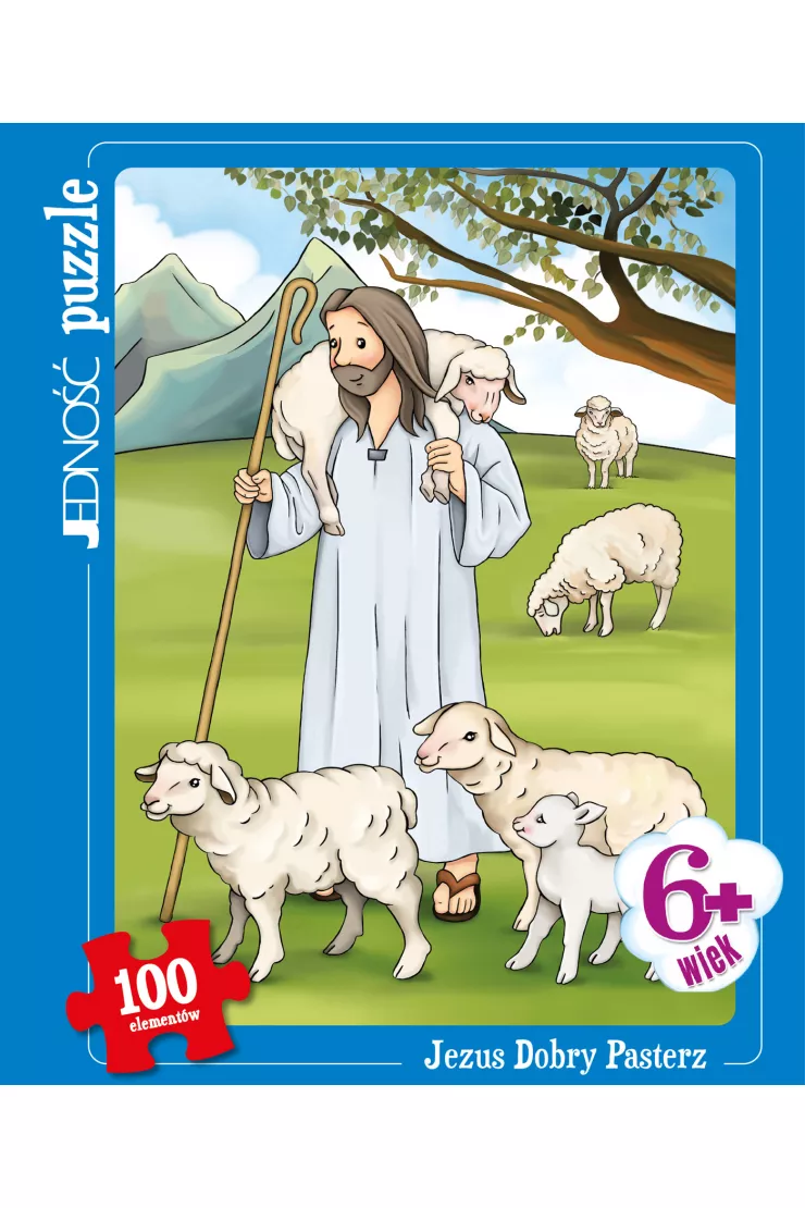 Puzzle 100 el. Jezus Dobry Pasterz