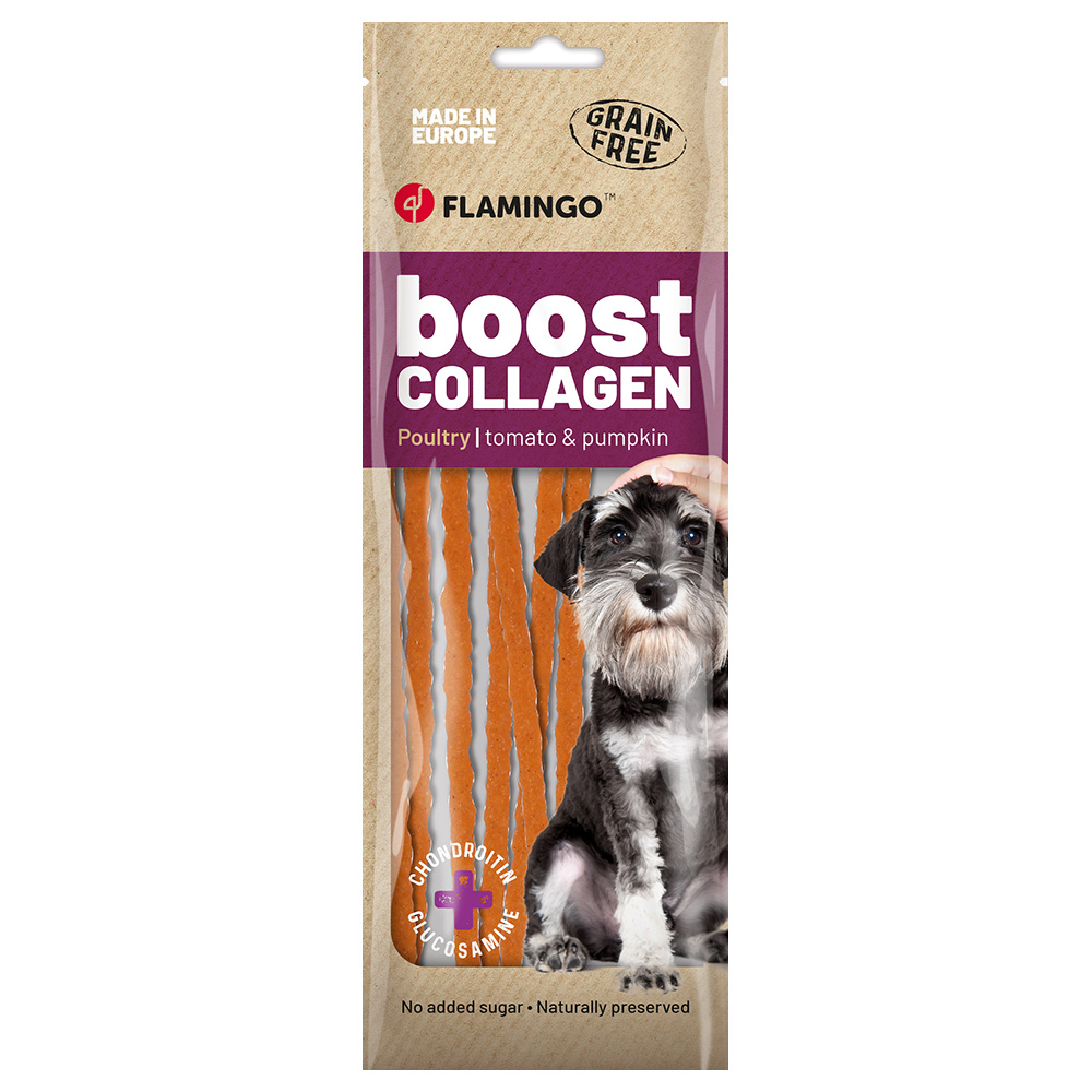 Flamingo Boost Collagen Spaghetti z kurczakiem - 70 g miniaturka
