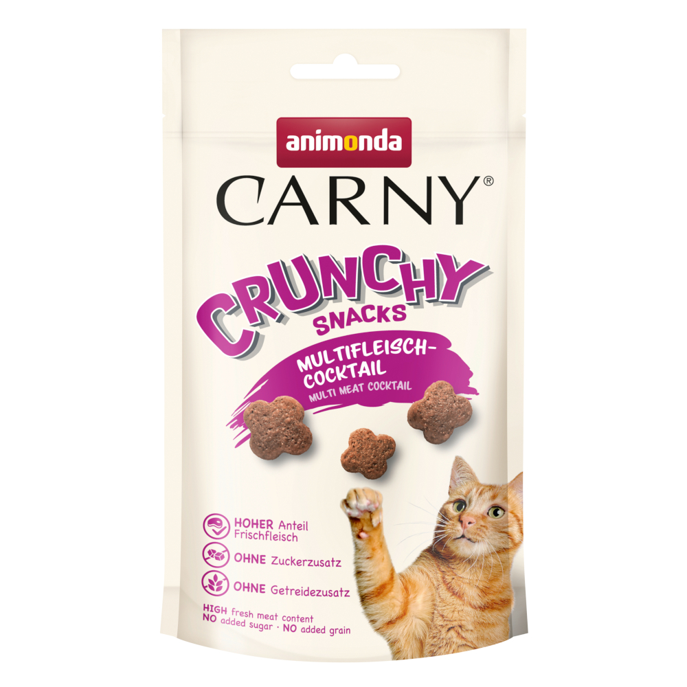 Animonda Carny Adult Crunchy - Koktajl wielomięsny, 50 g miniaturka