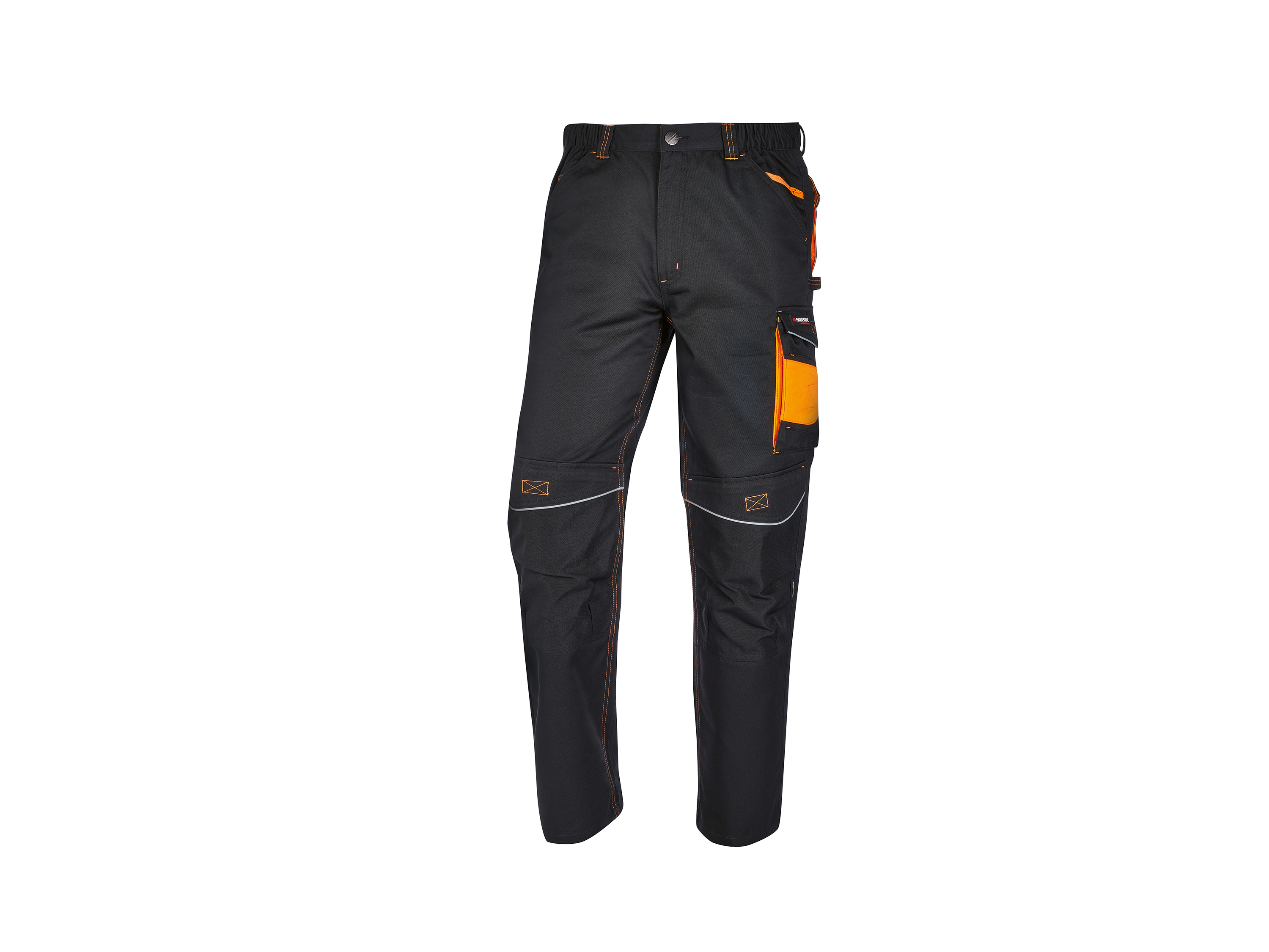 PARKSIDE PERFORMANCE® Spodnie robocze męskie (56, Czarny)