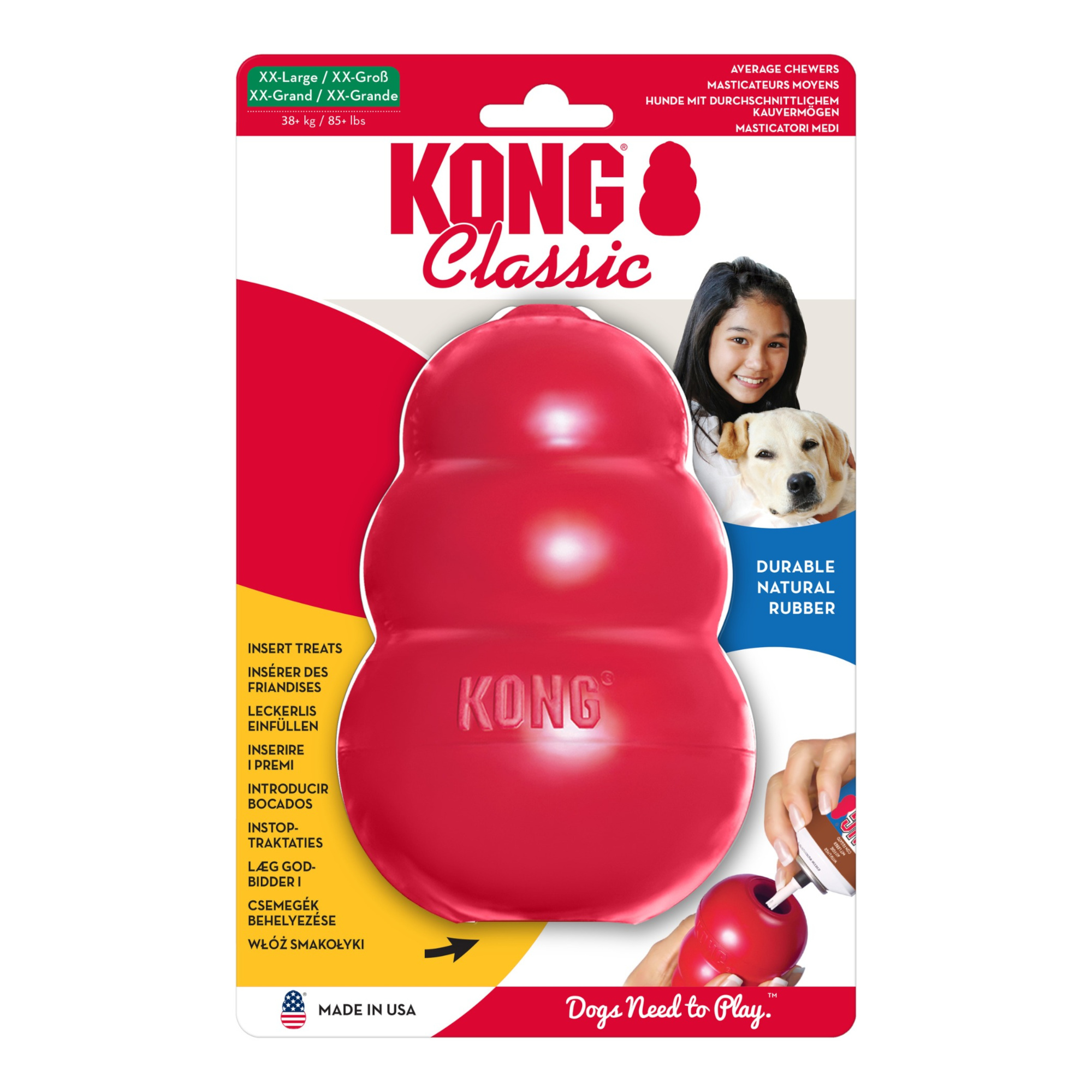 KONG Classic - XXL, 15,24 cm