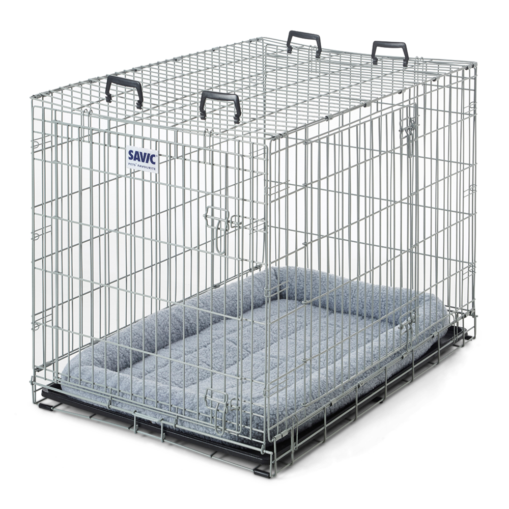 Klatka transportowa Savic Dog Residence z poduszką - Dł. x szer. x wys.: 107 x 71 x 81 cm