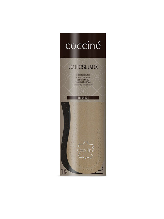 Coccine Wkładki Leather&Latex Beżowy