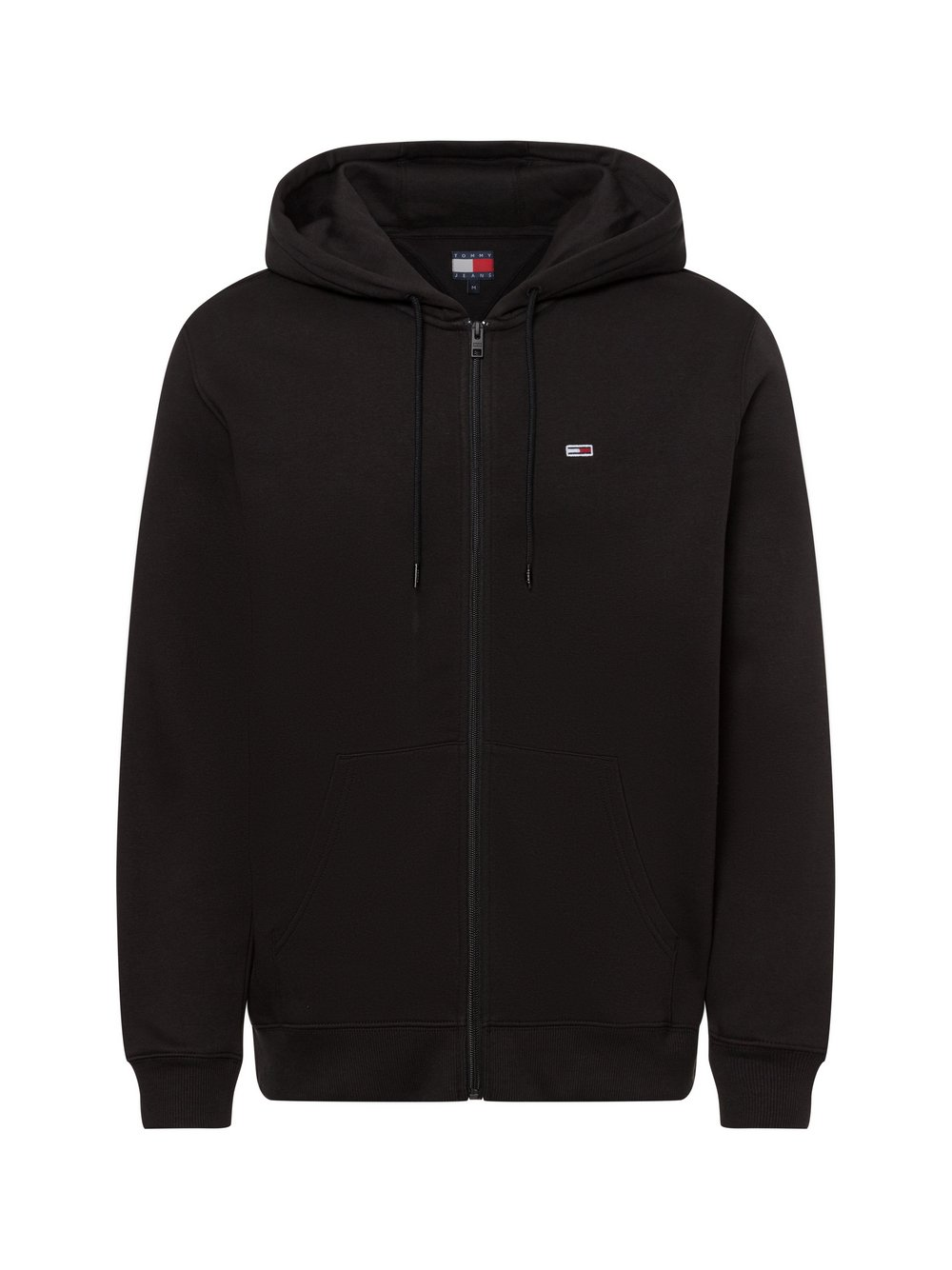 Tommy Jeans Męska kurtka z kapturem Mężczyźni Bawełna czarny, M