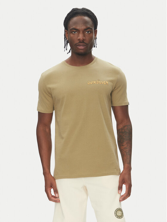 Quiksilver Szorty sportowe Circle Back EQYFB03395 Écru