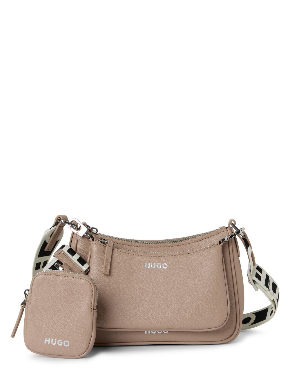 HUGO Damska torba na ramię - Bel Multi Cross W.L. Kobiety Sztuczna skóra brązowy, ONE SIZE
