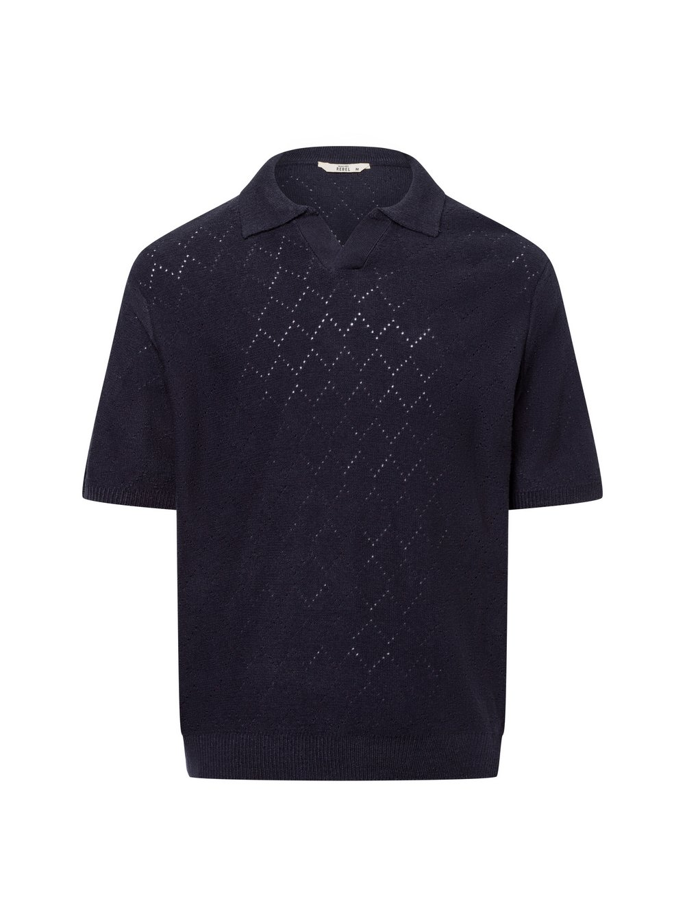 Redefined Rebel Męska koszulka polo - RRSalvatore Mężczyźni Sztuczne włókno niebieski, S