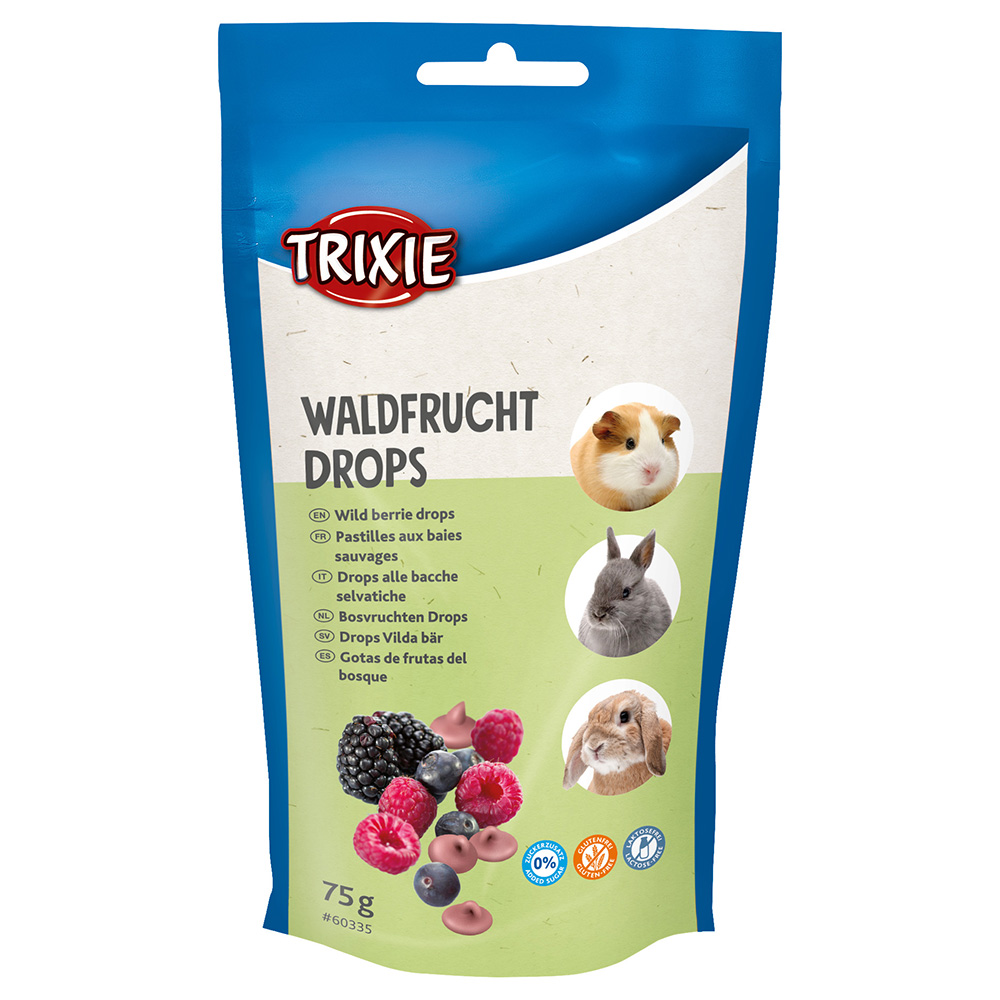 Trixie dropsy, owoce leśne - 75 g miniaturka