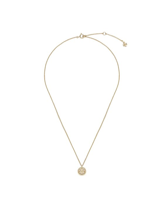Tory Burch Naszyjnik Miller Pendant Necklace 137185 Złoty
