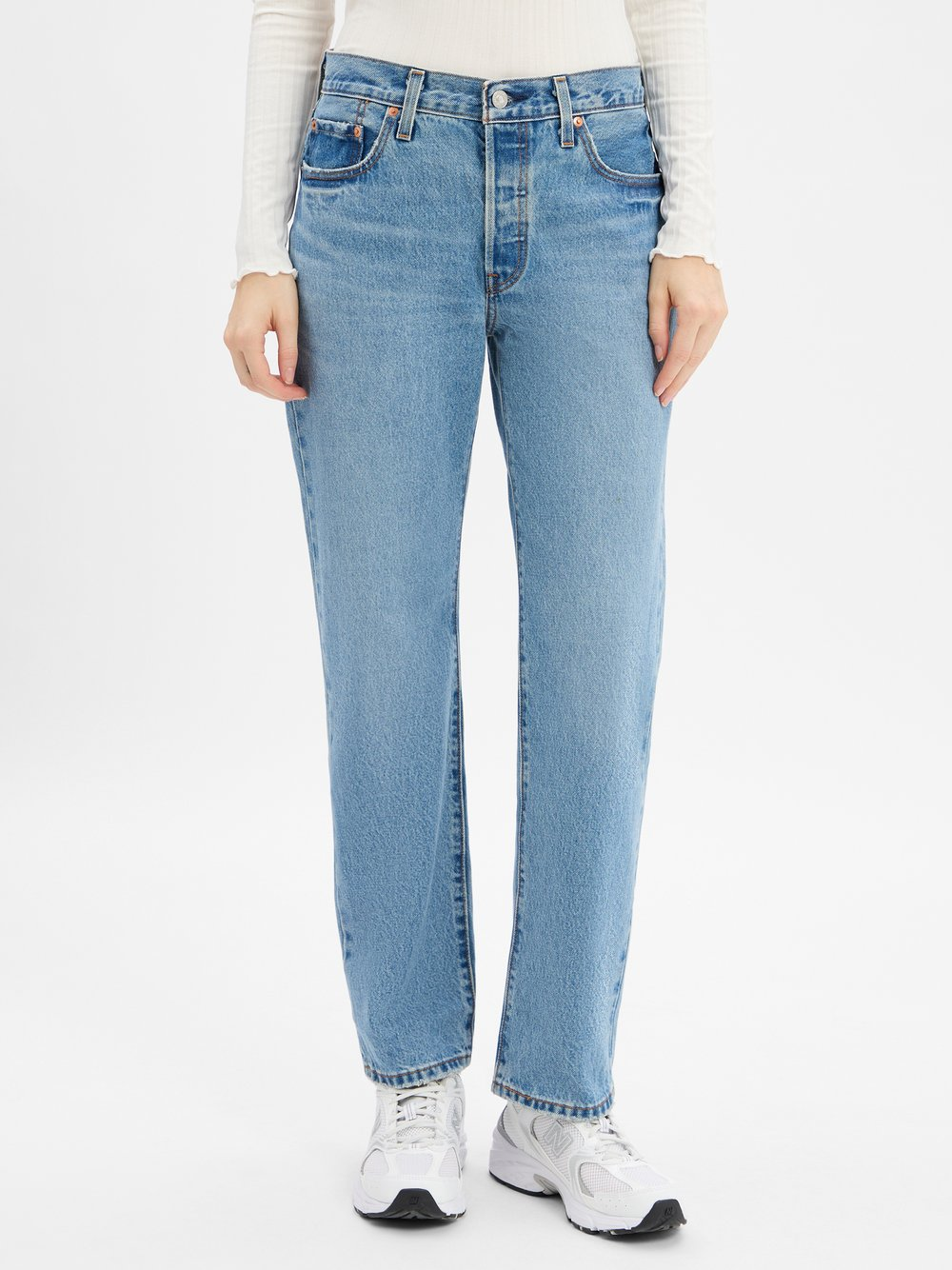 Levi's Dżinsy - 501 Kobiety Bawełna niebieski, 28-30