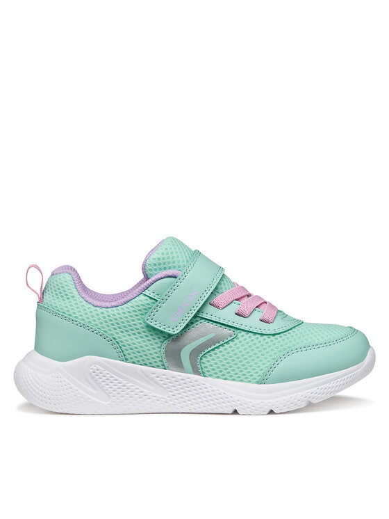 Geox Sneakersy J Sprintye Girl J36FWB 01454 C3BE8 S Zielony