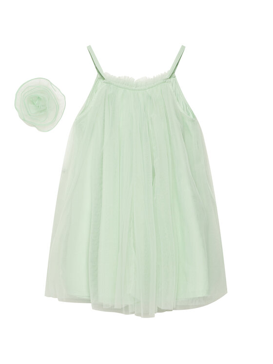 Coccodrillo Sukienka elegancka WC5128302EJG Zielony Regular Fit miniaturka