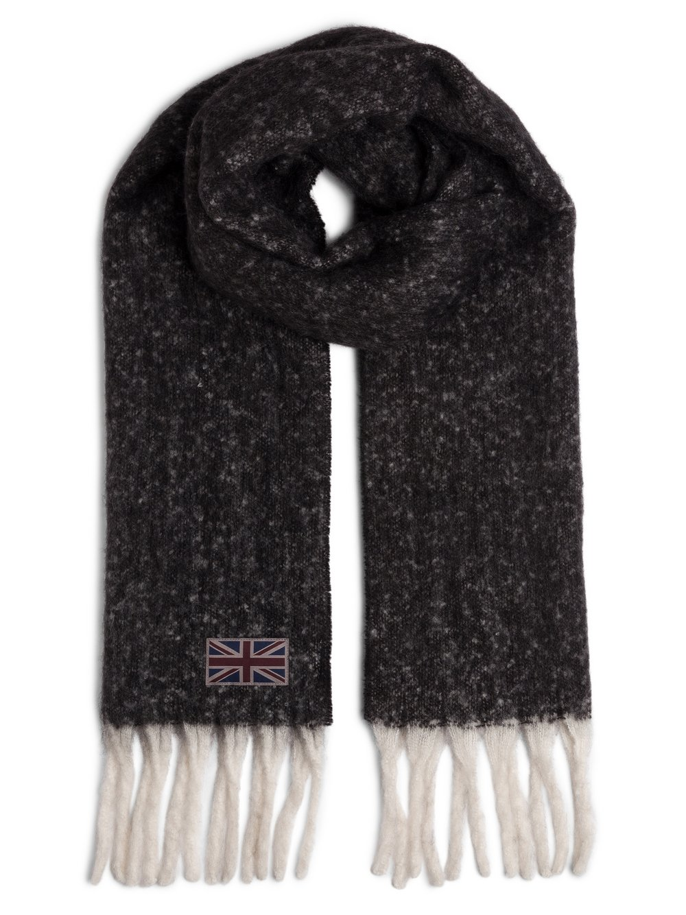 Finshley & Harding London Szalik męski Mężczyźni Sztuczne włókno szary, ONE SIZE