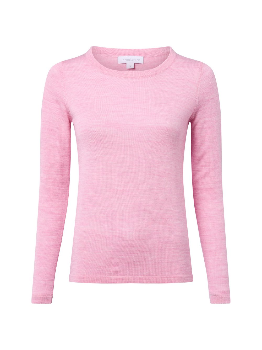 brookshire Sweter z dzianiny merino Kobiety Wełna różowy, XL