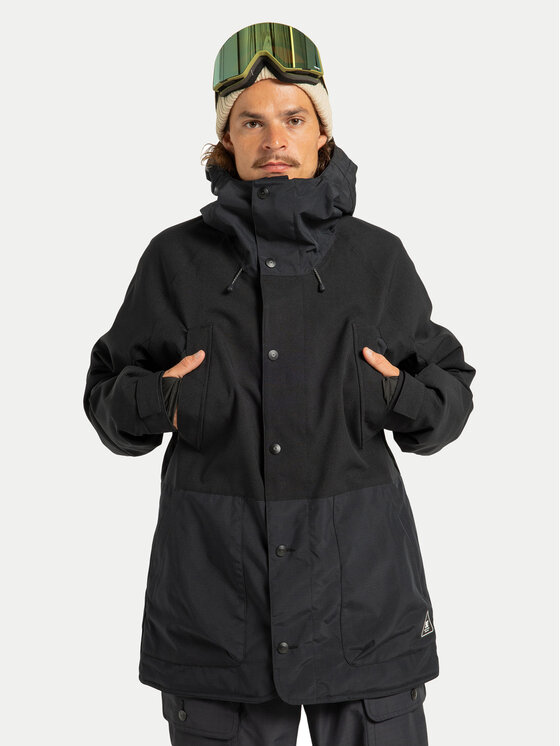 DC Shoes Kurtka snowboardowa Tundra ADYTJ03076 Czarny Regular Fit