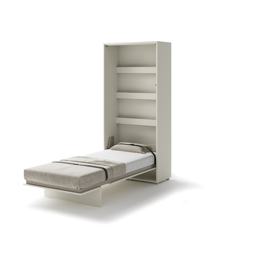Półkotapczan pionowy BC-03 Bed Concept 90x200 cm Kaszmir lenart, lenart meble, meble lenart, bed concept, półkotapczany, półkotapczan lenart, półkotapczany lenart, łóżko w szafie, półkotapczan bed concept