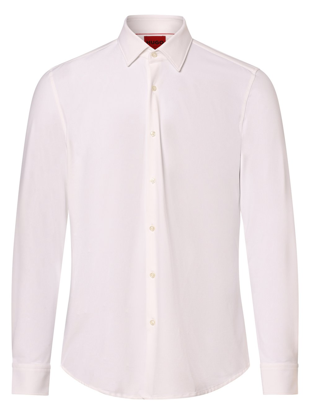 HUGO Koszula męska - Kenno Mężczyźni Slim Fit biały, 40