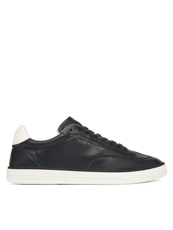 Tommy Hilfiger Sneakersy Lo Lux Lth FM0FM05815 Czarny