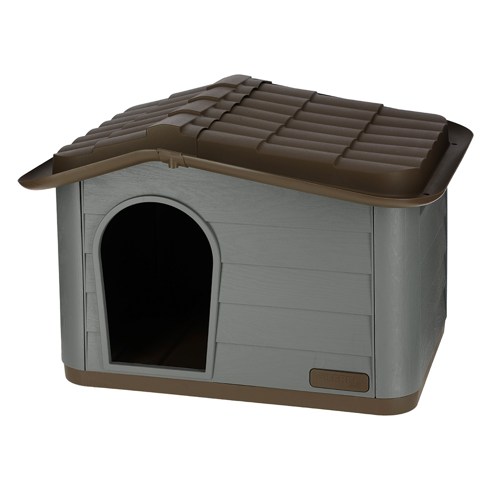Kerbl Domek dla kota Paola Eco - Niebiesko-szary (dł. x szer. x wys.): 60 x 51 x 41 cm miniaturka