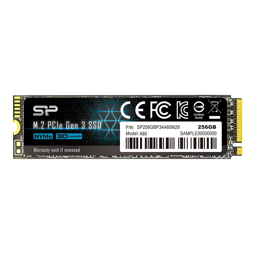 Dysk SSD Silicon Power A60 256 GB M.2 PCIe NVMe