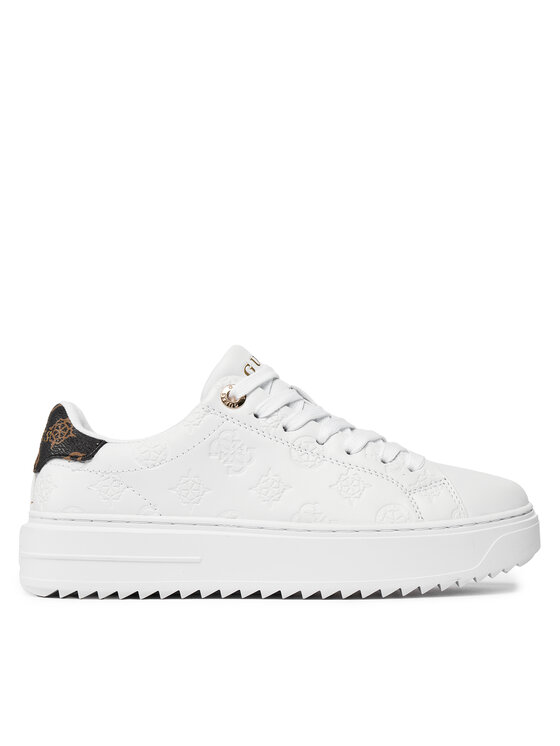 Guess Sneakersy Denesa4 FLPDS4 FAL12 Biały