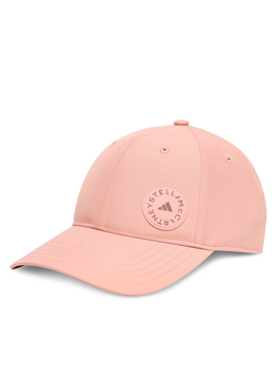 adidas by Stella McCartney Czapka z daszkiem JZ5520 Różowy