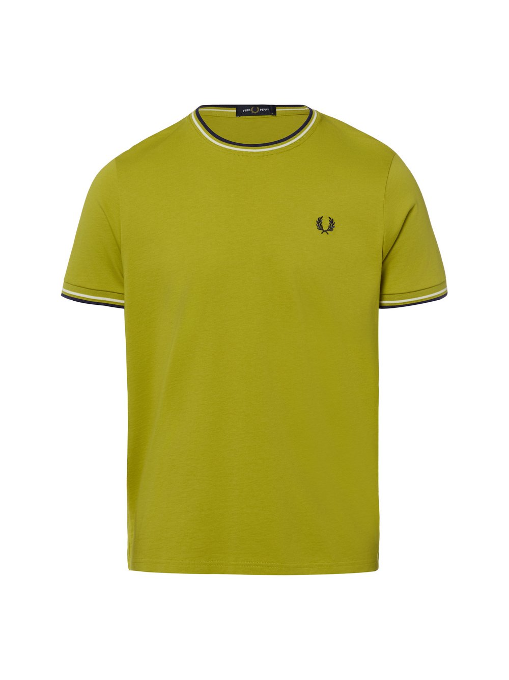 Fred Perry Koszulka męska Mężczyźni Bawełna zielony, XL