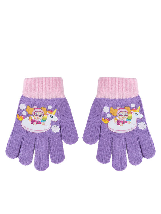 Paw Patrol Rękawiczki ACCCS-AW24-314PAW Fioletowy