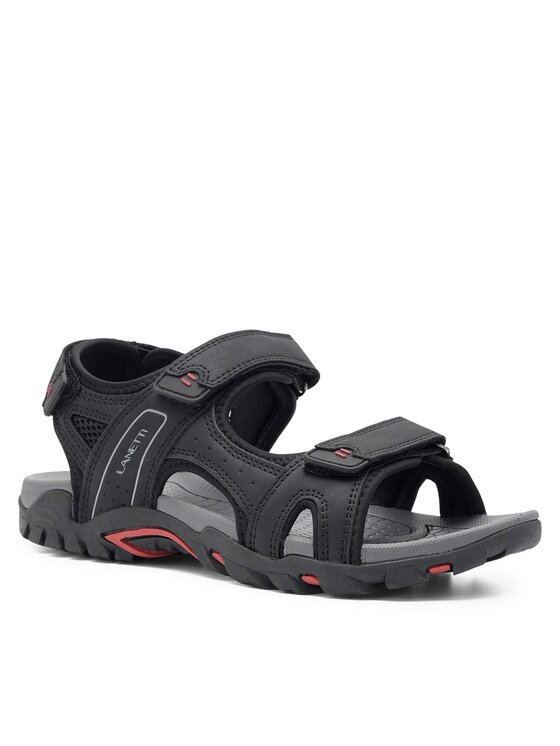 Lanetti Sandały 21MC0610 Czarny