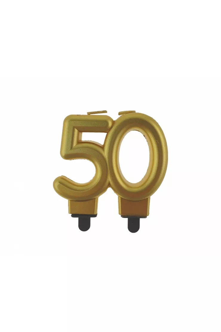 Świeczki urodzinowe Cyferki 50