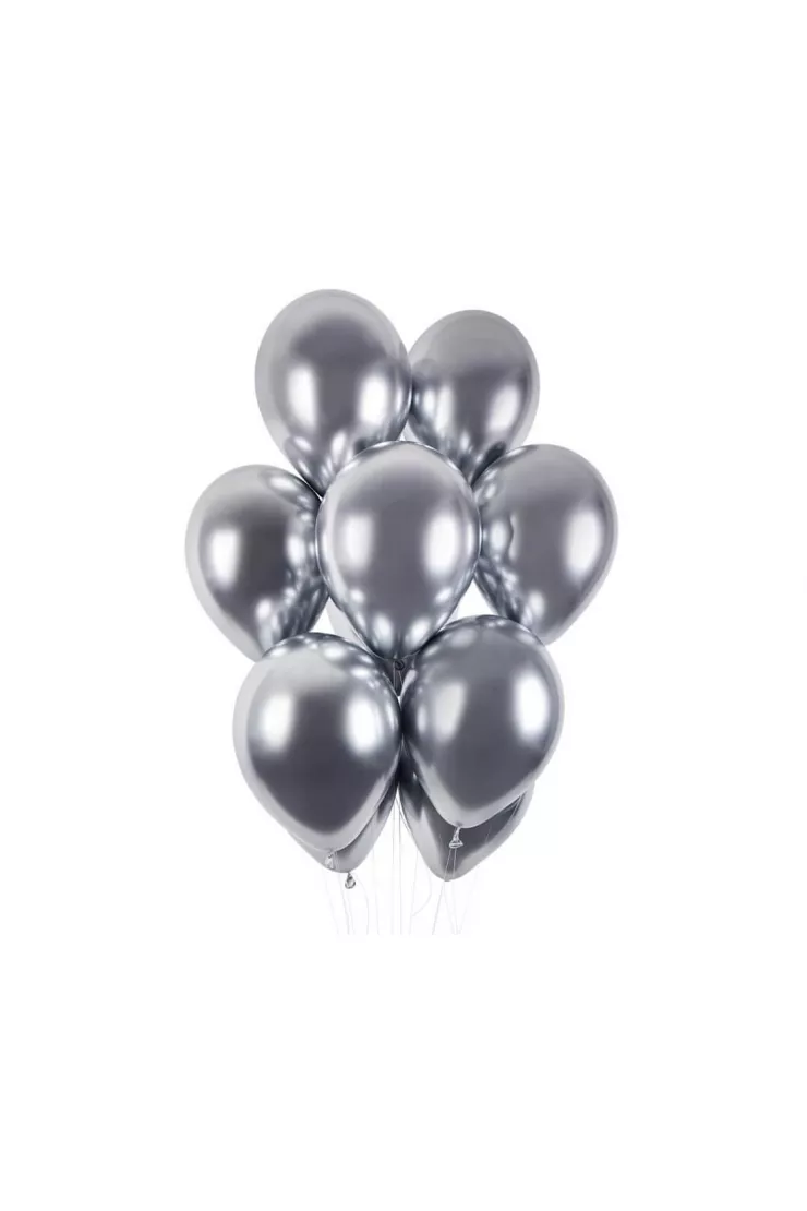 Balon Metalc 13 srebrny