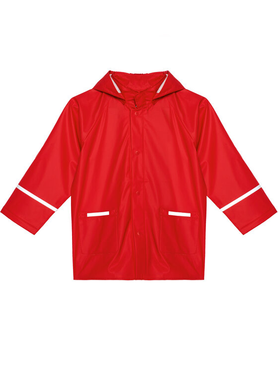 Playshoes Kurtka przeciwdeszczowa 408638 D Czerwony Regular Fit