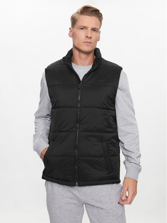 Sprandi Bezrękawnik SP3-KAM001 Czarny Regular Fit