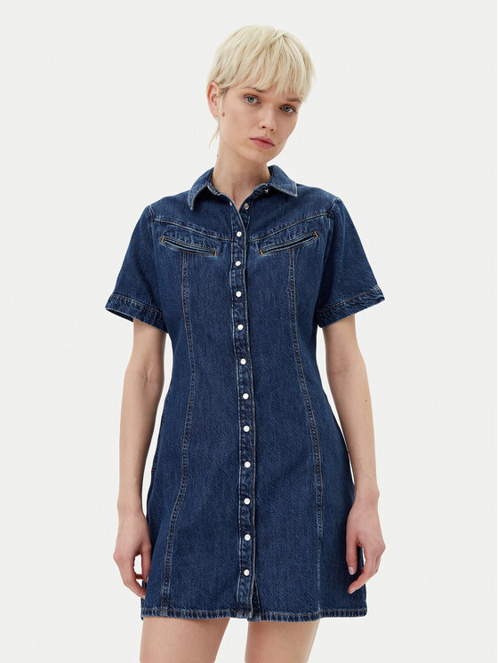 Levi's® Sukienka jeansowa Rinoa 001HR-0000 Niebieski Standard Fit