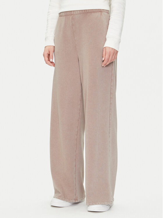 Gap Spodnie dresowe 732776-10 Beżowy Wide Leg